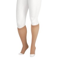 Juzo 2002 Soft Knee High Stocking w/ Silicone Border-Size I-Beige