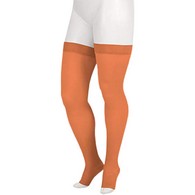 Juzo 2002 Open Toe Thigh High Stocking-Silicone Border-Size III-CINN