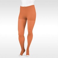 Juzo 2002 30-40 mmHg Soft Pantyhose w/ Open Toe-Size V-Cinnamon