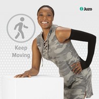 Juzo 3511CGRSB 20-30 mmHg Dynamic Armsleeve w/ Silicone-Beige-IV