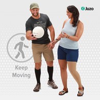 Juzo 3512ADSH 30-40 mmHg Dynamic Knee High-Open Toe-Short-Size I-Beige