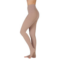 Juzo 3512AT 30-40 mmHg Dynamic Pantyhose-Open Toe-Size I-Beige