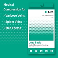 Juzo 4410AGSBSH Basic Thigh High w/ Silicone-Open Toe-Short-II-BGE