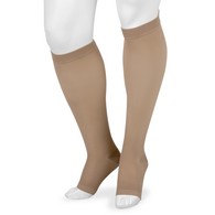 Juzo 4411AD 20-30 mmHg Basic Knee High-Open Toe-Size II-Beige