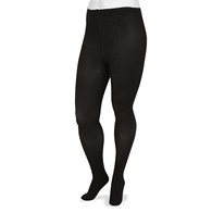 Juzo 4411ATSH 20-30 mmHg Basic Pantyhose-Open Toe-Short-Size II-Black