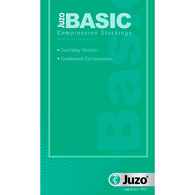 Juzo 4412AT 30-40 mmHg Basic Pantyhose-Open Toe-Size II-Black