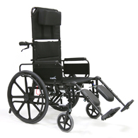 Karman KM5000 Lightweight Wheelchair w/ Removable Desk Armrest
