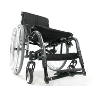 Karman S-Ergo ATX Active Wheelchair-16"x16" Seat-Diamond Black