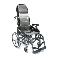 Karman VIP515 Tilt In Space Reclining Wheelchair-20" Wheels-16" Seat