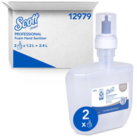 Scott Essential 12979 Alcohol-Free Hand Sanitizer, 40 oz (CS/2)