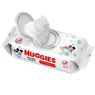 Huggies Simply Clean Kimberly Clark 48750-Huggies Simply Clean Unscented Baby Wipes Soft Pack, Personal Wipes (CS/512)