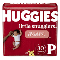 Huggies Little Snugglers Kimberly Clark 67330-Huggies Little Snugglers Diaper, Preemie, Baby Diapers (BX/30)