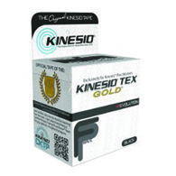 Kinesio Tex Gold FP FEI 24-4873 FP Kinesiology Tape, Black, 2" x 5.5 yd Roll