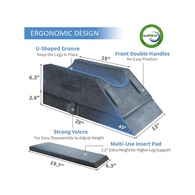 KingPavonini 4-Height Adjustable Leg Elevation Pillow