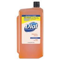 Dial Professional Lagasse DIA84019-Dial Antimicrobial Soap 1 Liter Refill Bottle, Soaps (CS)
