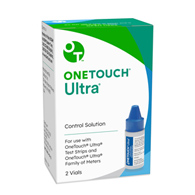 One Touch Ultra LifeScan 010458-Blood Glucose Control Solution One Touch Ultra Level 1 & 2, Glucose Meter Controls (CS/48)