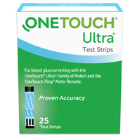 OneTouch Ultra 2 LifeScan 020994-OneTouch Ultra 2 Blood Glucose Test Strips, Glucose Meter Test Strips (BX/1)