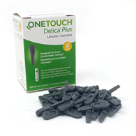 OneTouch LifeScan 024011-Lancet for Lancing Device OneTouch 30 Gauge Non-Safety Twist Off Cap Finger, Lancets & (BX/100)