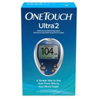 OneTouch Ultra 2 LifeScan 53885004601-Blood Glucose Meter OneTouch Ultra 2 5 Second Results Stores up to 500 Results (EA/1)