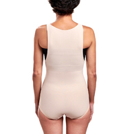 Marena FBA Stage 2 Panty-Length Zipperless Girdle w/ Suspenders-XS-Black