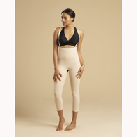 Marena FBM Mid-Calf-Length Girdle-Padded Zippers & Suspenders-XS-BGE