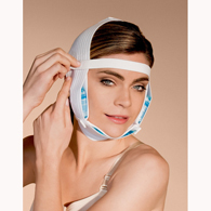 Marena Recovery FM400 Facial Band with Hot/Cold Gel Packs-White