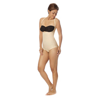 Marena Recovery SFBHA2 Panty-Length Girdle w/ High-Back-Step 2