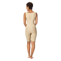 Marena Recovery SFBHS2 Thigh-Length Girdle w/ High-Back-Step 2-Sm-BLK