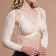 Marena Recovery SL Full-Length Compression Sleeves-Large-Beige