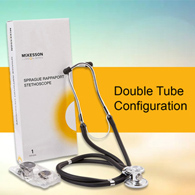 McKesson 01-641BKGM Lumeon Sprague-Rappaport Stethoscope, Binaural Stethoscopes (EA/1)