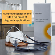 McKesson 01-641NGM Lumeon Sprague-Rappaport Stethoscope, Binaural Stethoscopes (EA/1)