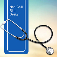 McKesson 01-660BKGM-McKesson Classic Stethoscope, Black Tubing, Stethoscopes