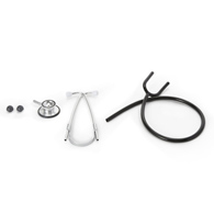 McKesson 01-670BKGM-McKesson Classic Stethoscope, Black, 22" Tube, Stethoscopes