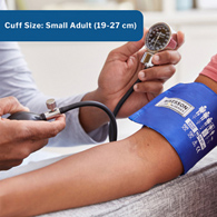 McKesson 01-700-10SARBGM Lumeon Aneroid Sphygmomanometer, Small, Blood Pressure Units (BX/1)