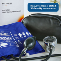 McKesson 01-700-10SARBGM Lumeon Aneroid Sphygmomanometer, Small, Blood Pressure Units (BX/1)