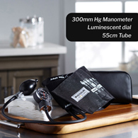 McKesson 01-720-11ABKGM Lumeon 2-Tube Aneroid Sphygmomanometer with Cuff, Blood Pressure (BX/1)