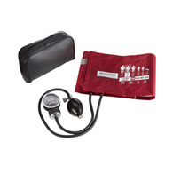 McKesson 01-720-12XBDGM Lumeon Aneroid Sphygmomanometer with Cuff, 2-Tube, Pocket-Size (BX/1)