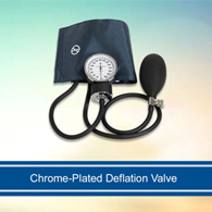 McKesson McKesson 01-775-10SANGM Aneroid Sphygmomanometer with Cuff, 2-Tube, Pocket-Size, Handheld (CS/20)