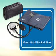 McKesson McKesson 01-775-12XNGM Aneroid Sphygmomanometer with Cuff, 2-Tube, Pocket-Size, Handheld, Adult (BX/1)