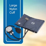 McKesson McKesson 01-775-12XNGM Aneroid Sphygmomanometer with Cuff, 2-Tube, Pocket-Size, Handheld, Adult (BX/1)