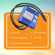 McKesson 01-845-10SARB-2GM Lumeon Blood Pressure Cuff, 2-Tube Bladder (BX/1)