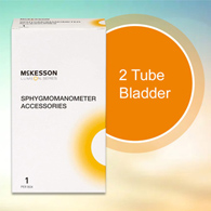 McKesson 01-845-11ABK-2GM Lumeon Blood Pressure Cuff, 2-Tube Bladder (CS/15)