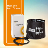 McKesson 01-845-11ABK-2GM Lumeon Blood Pressure Cuff, 2-Tube Bladder (CS/15)