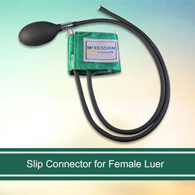 McKesson 01-865-9CGRGM Lumeon Blood Pressure Cuff & Bulb, Nylon, Small Cuff, Green (BX/1)