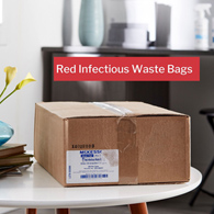 McKesson 03-4541-Ultra-TUFF Infectious Waste Bag, 30-33 gal (CS/250)