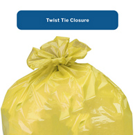 McKesson 03-4707 Biohazard Laundry Bags, 1.2 mil (CS/250)