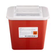 McKesson Prevent McKesson 047 Prevent Sharps Container, 2 gal, 10-1/4 x 7 x 10-1/2 in, Receptacles (CS/20)