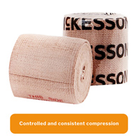McKesson 052-McKesson Hook & Loop Closure Elastic Bandage, 2 Inch x 5 Yard, Compression Bandage (BX)