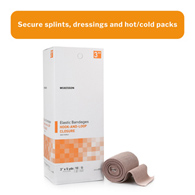 McKesson 053-McKesson Hook & Loop Closure Elastic Bandage, 3 Inch x 5 Yard, Compression Bandage (BX)