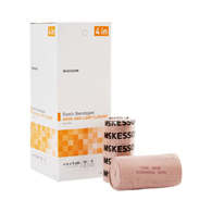 McKesson 054 Hook & Loop Closure Elastic Bandage, 4 in x 5 yd (BX/10)